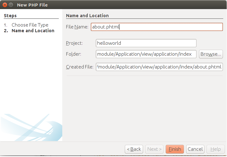 Figure 4.7. Context Menu