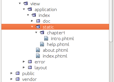 Figure 5.10. Static pages